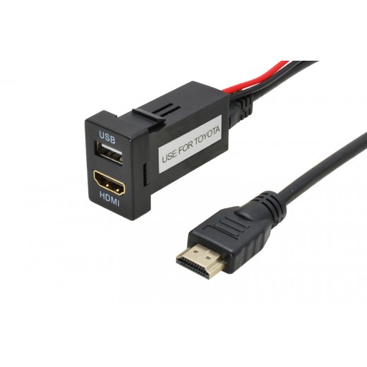 Toyota HDMI / USB connector