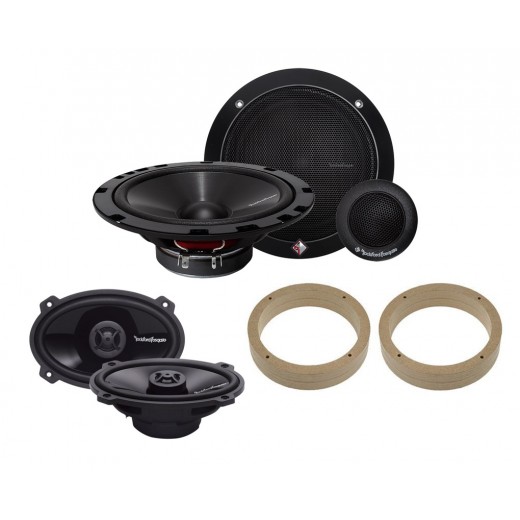 Speakers for Škoda Fabia I Combi set no. 2