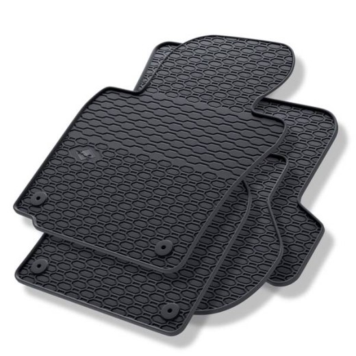 Geyer & Hosaja rubber car mats for Volkswagen Golf V, Volkswagen Golf VI, Volkswagen Jeta (2005 - 2010), Volkswagen Scirocco (2008 - 2017) / Seat Leon (2005 - 2012) / Skoda Octavia 2
