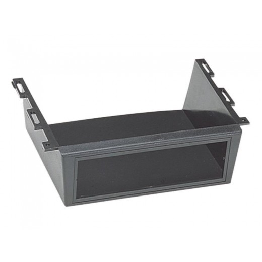 Universal compartment for fixing the car radio