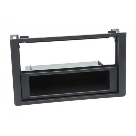 Car radio reduction frame for Saab 9.3