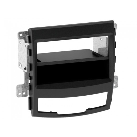 Car radio reduction frame for SsangYong Korando