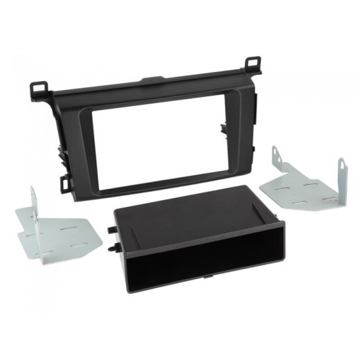 Car radio reduction frame for Toyota RAV4