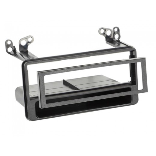 Car radio reduction frame for Toyota Avensis, Avensis Verso, Celica, MR2, RAV4, Yaris Verso