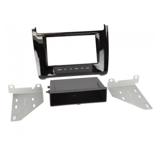 Car radio reduction frame for Volkswagen Polo V