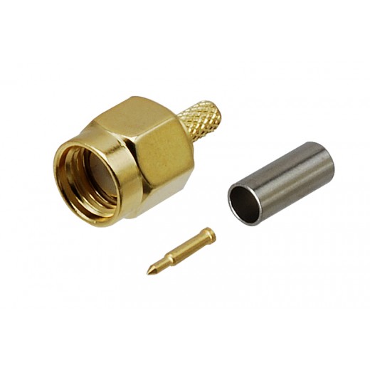 Antenna connector SMA male 295012