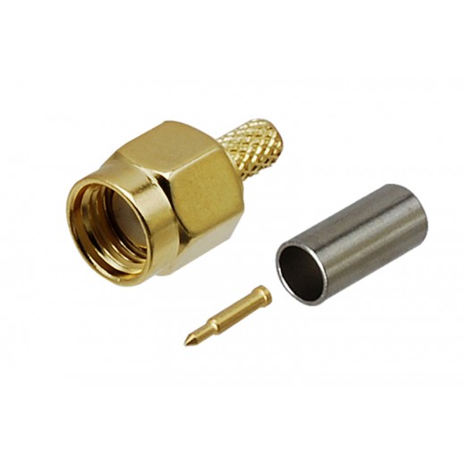 Antenna connector SMA male 295013