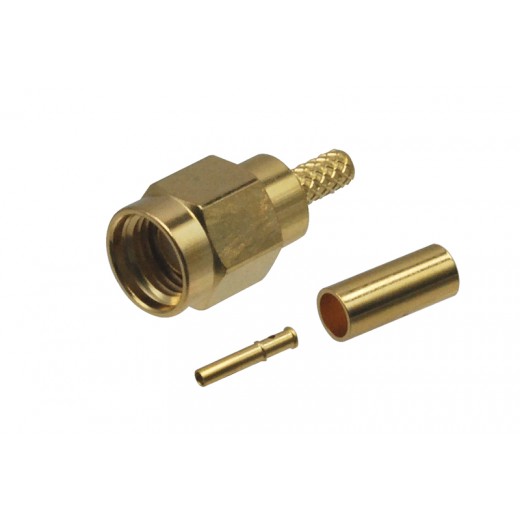 Antenna connector SMA-C V/R female 295020
