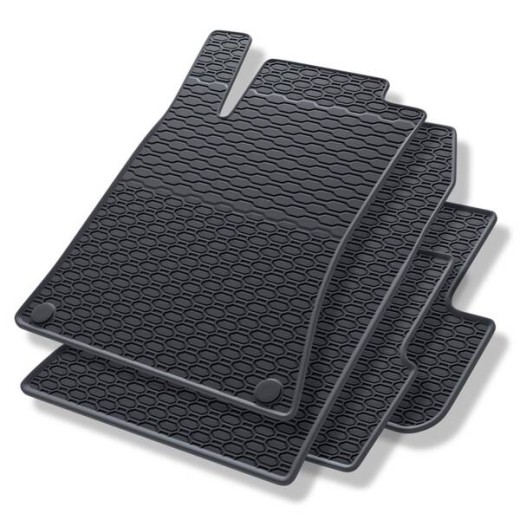 Geyer & Hosaja rubber car mats for Mercedes-Benz A-Class (W176) (2012 - 2018), Mercedes-Benz B-Class (W246) (2011 - 2018), Mercedes-Benz CLA (C177) (2013 - 2019), Mercedes-Benz GLA (X156) (2013 - 2020)
