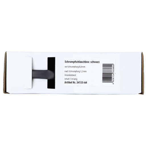 ACV heat shrink tubing with adhesive 6.4 mm / 3 m
