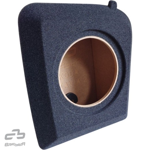 OEM enclosure Basser 10" for Škoda Octavia II sedan