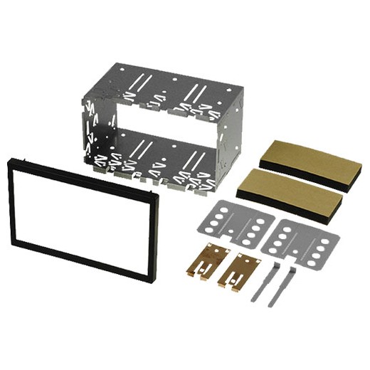 4carmedia 2DIN car radio metal frame