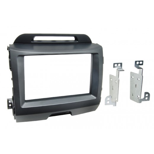 Car radio frame 2DIN - Kia Sportage III UNI1