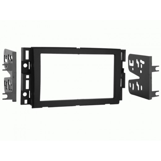 Car radio reduction frame for Chevrolet Equinox, Impala, Monte Carlo, Suburban, Tahoe / Hummer H2