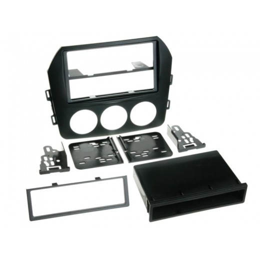 Car radio reduction frame for Mazda MX-5