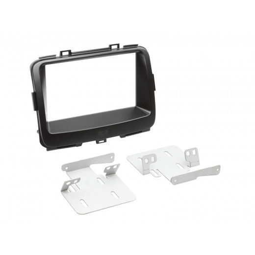 Car radio reduction frame for Kia Carens IV