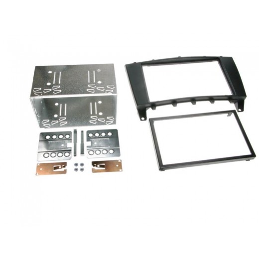 Car radio reduction frame for Mercedes C-Class, CLC-Class