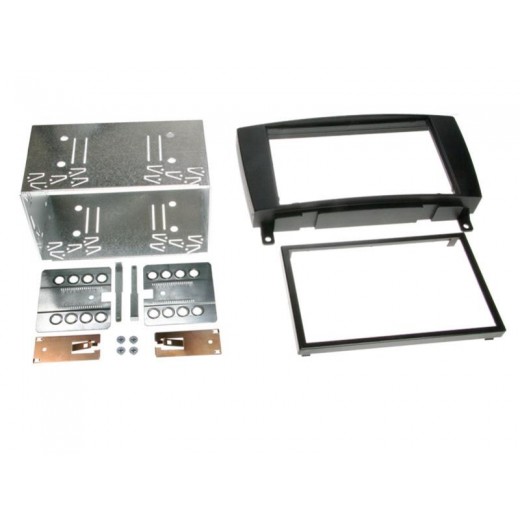 Car radio reduction frame for Mercedes CLK