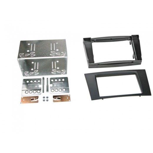 Car radio reduction frame for Mercedes E-Class, CLS