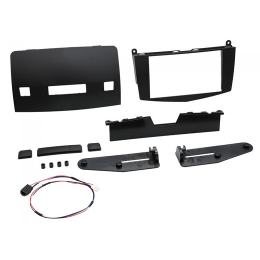 Car radio reduction frame for Mercedes C-Class