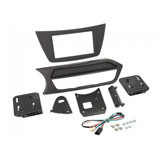 Car radio reduction frame for Mercedes C-Class