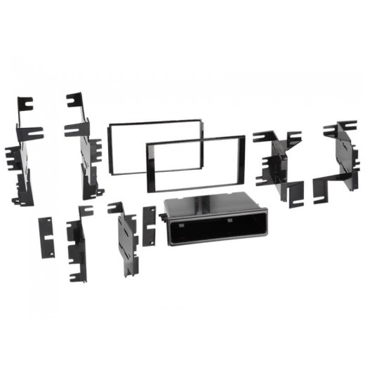 Car radio reduction frame for Nissan