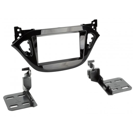 Car radio reduction frame for Opel Corsa E