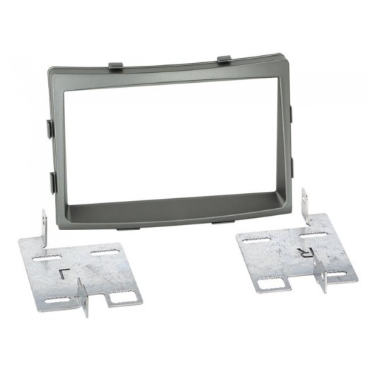 Car radio reduction frame for Ssang Yong Rodius, Roduis Turismo