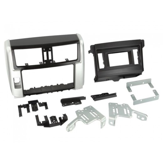 Car radio reduction frame for Toyota Land Cruiser