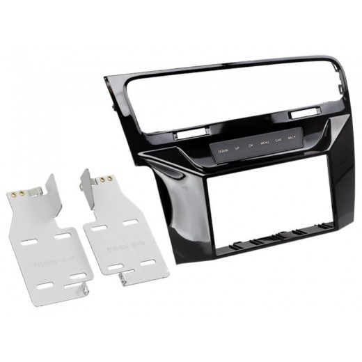 Car radio reduction frame for Volkswagen Golf VII