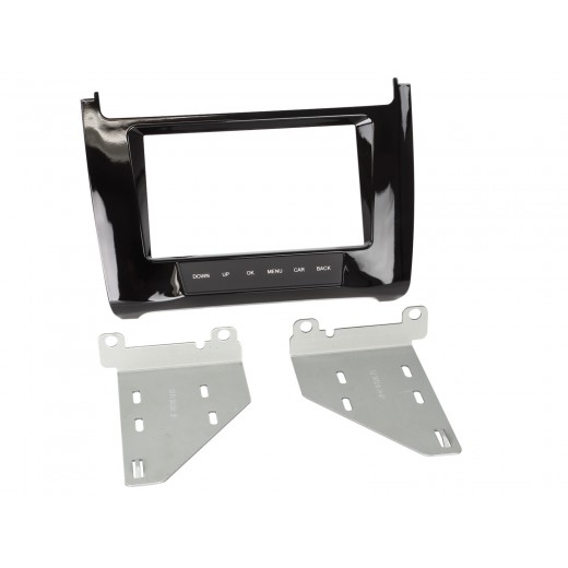 Car radio reduction frame for Volkswagen Polo V