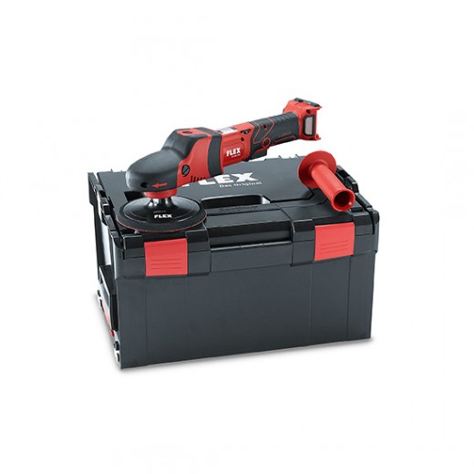 Accu-rotary polisher in transport case FLEX PE 150 18.0-EC