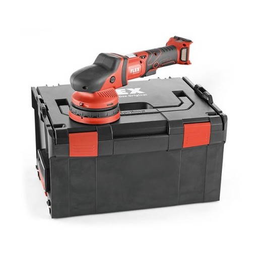 Accu-eccentric polisher in transport case FLEX XCE 8 125 18.0-EC