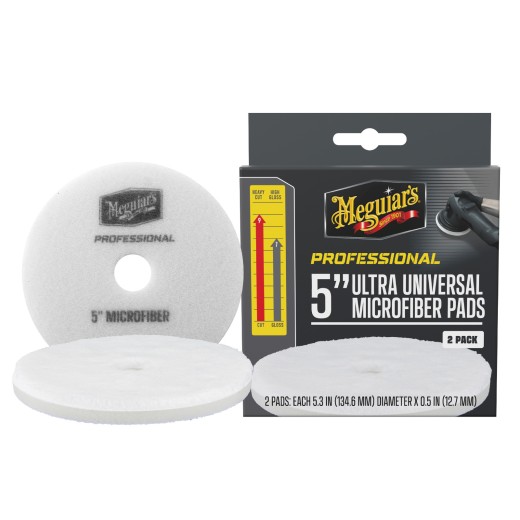 Meguiar's Professional Microfiber Pad 5" (2 Pack)