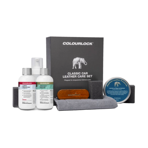 Special set for old leather COLOURLOCK by KochChemie Classic Car Leather Care Set