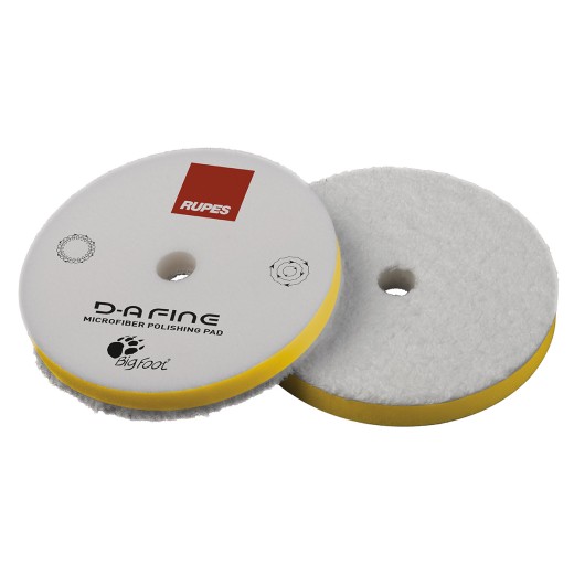 RUPES DA Fine Microfiber Pad 125/130 mm - Medium polishing microfiber DA pad
