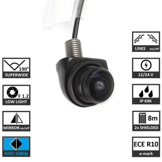 Universal parking camera (BC UNI-WIDE AHD)