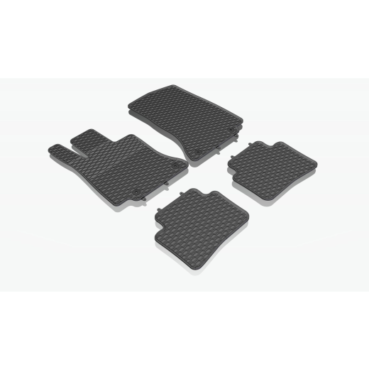 Rubber car mats Geyer & Hosaja for Mercedes-Benz C-Class (W206/S206) (21 ->)