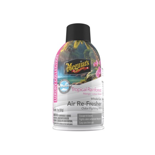 Meguiar's Whole Car Air ReFresher Odor Fighting Odor Absorber and Air Freshener - Tropical Rainforest Scent (57 g)