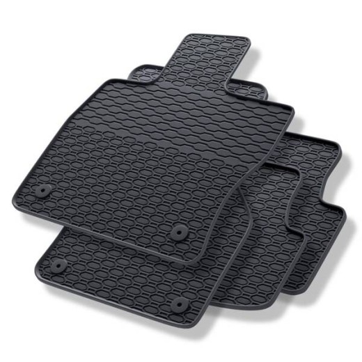 Geyer & Hosaja rubber car mats for Volkswagen Golf VII, Volkswagen Golf VIII / Seat Leon (2013 - 2020), Seat Leon (2020 ->) / Audi A3 (2012 - 2020)