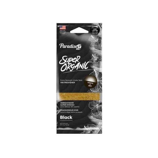 Paradise Air Super Organic air freshener linen block, New Car scent