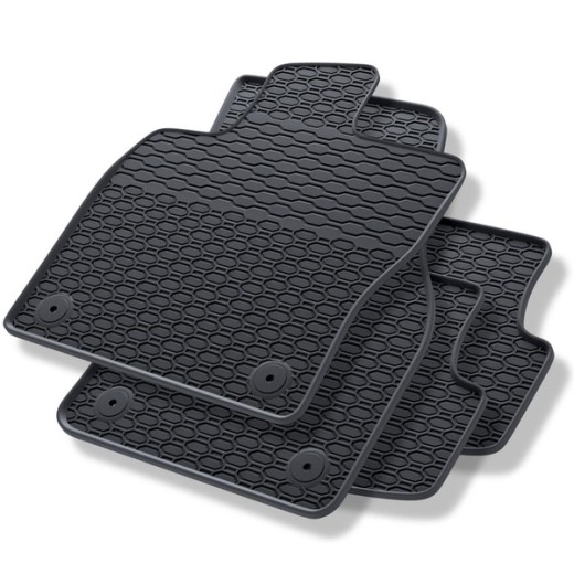 Rubber car mats Geyer & Hosaja for Audi Q2 (2016 ->)