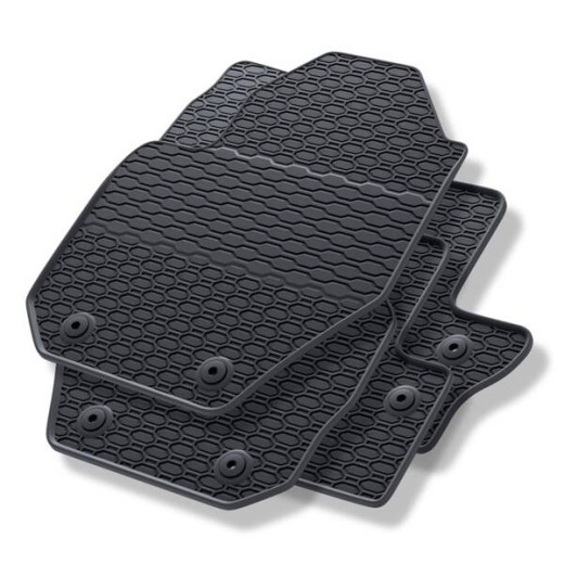 Geyer & Hosaja rubber car mats for Volvo S60 (2010 - 2018), Volvo V60 (2010 - 2018)