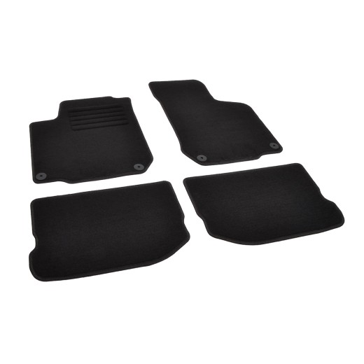 Rigum textile car mats for Seat Leon (1999 - 2006), Toledo (1998 - 2004) / Skoda Octavia I (1997 - 2005) / Volkswagen Bora (1999 - 2005), Golf IV (1996 - 2003), New Beetle (1998 - 2011 )