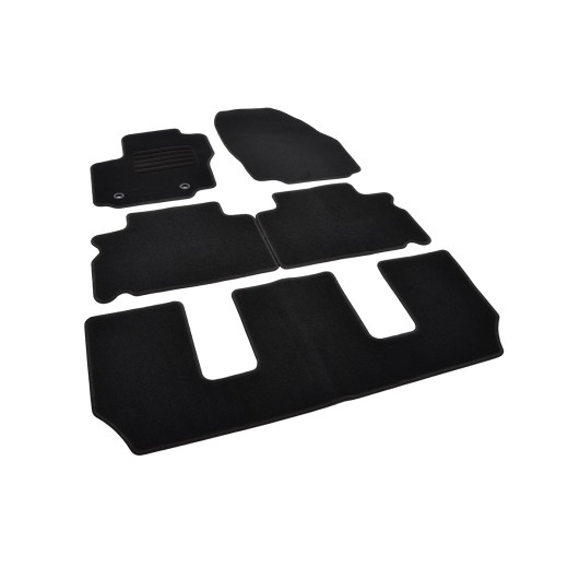 Rigum textile car carpet for Ford Galaxy 7 seats. (2012 - 2015), S-Max 7 seats. (2012 - 2015)