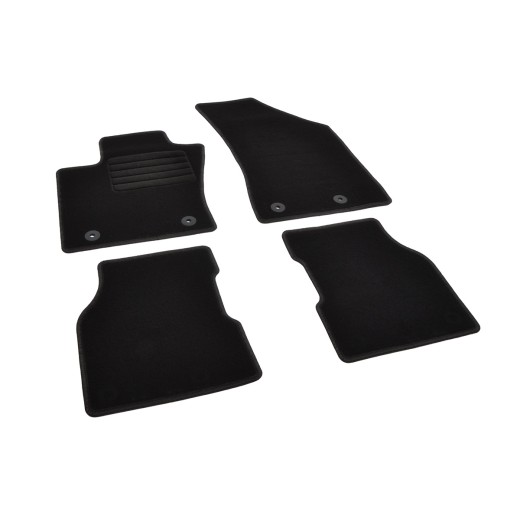 Rigum textile car mats for Jeep Compass (2017 -)
