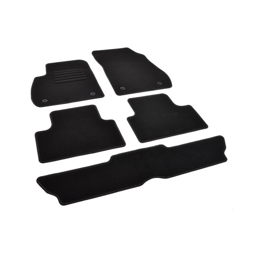 Rigum textile car carpet for Opel Zafira C 7 seats. (2011 -)