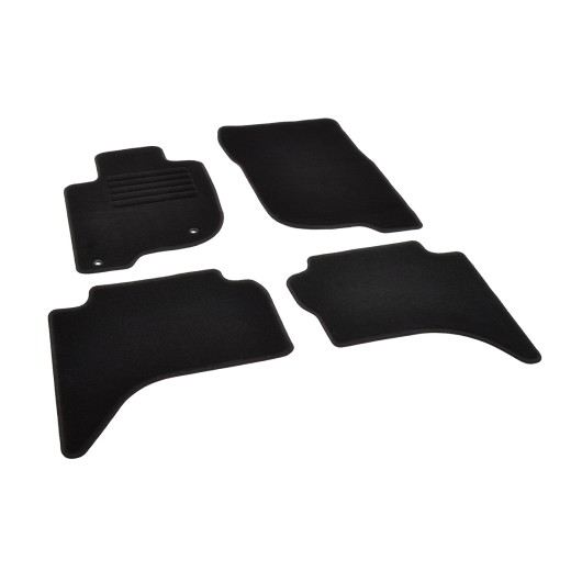 Rigum textile car mats for Mitsubishi L200 (2015 -)