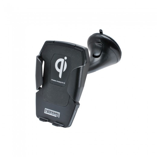 QI universal holder with charger