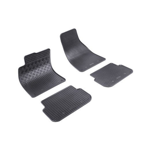Rigum rubber car mats for Audi A6 (2004 -)
